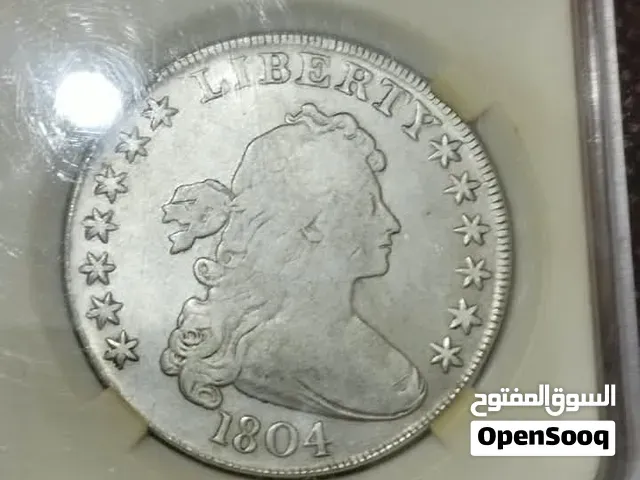 واحد دولار عام 1804 في الدين الولايات المتحده الامريكيه - أكادير