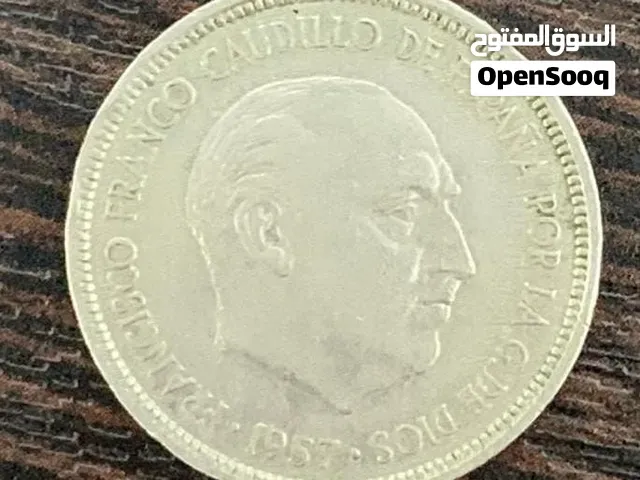 Lot 5 pesetas 1957 Estrella 57 58 60 71 73 74 75 - الدار البيضاء