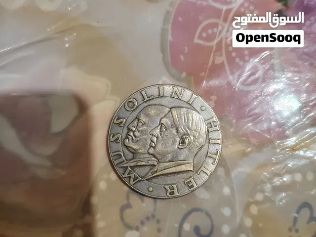 Staatsbesuch treffen Berlin Rom 1938 medaille Oujda - وجدة