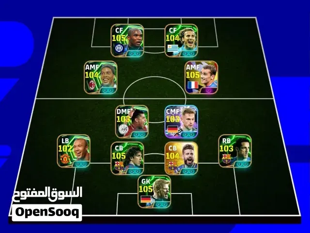 للبيع كونط eFootball 3220 - تازة