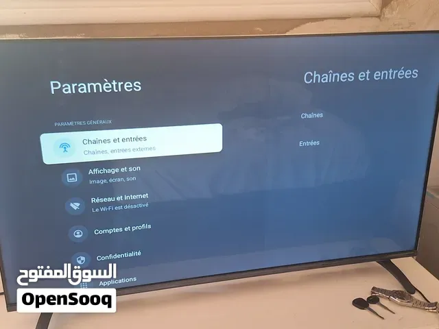 تلفازة فيزيو جديد بالقارونتي ديالها اوندرويد خدام فيها كلشي ويفي يوتيوب نتفليكس اي حاجة - الدار البيضاء