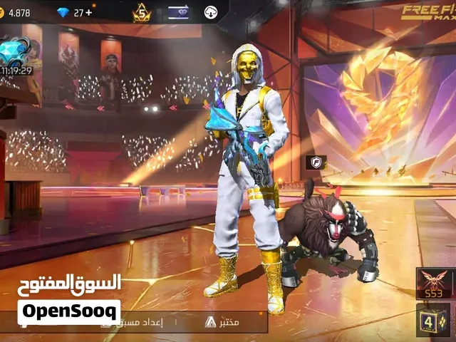 حساب فري فاير قديم و بتمن مناسب - الدار البيضاء