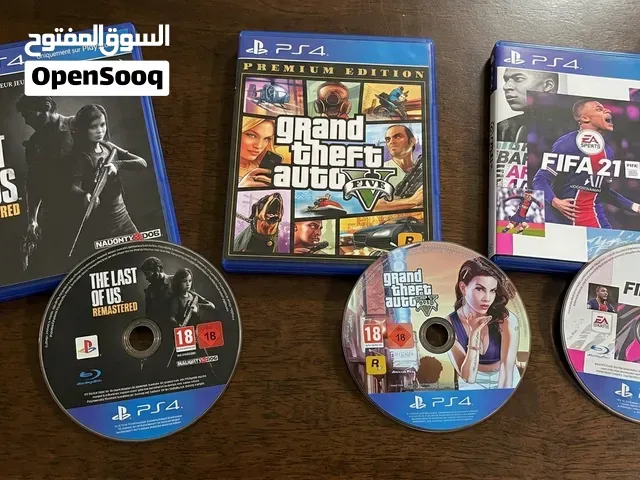 Ps4 jeux Bon état - طنجة
