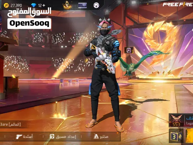 كونط فري فاير للبيع او لتبديل بحساب انستغرام - الدار البيضاء