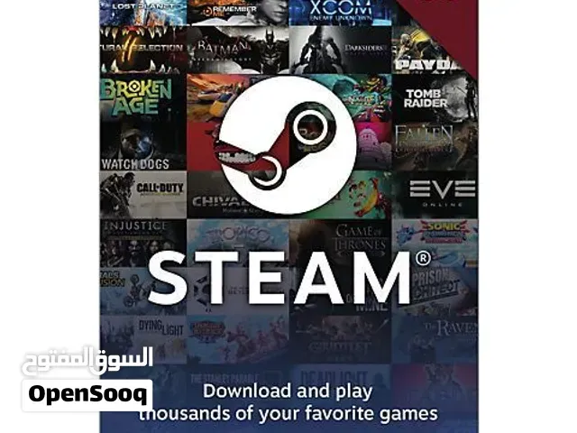 STEAM GIFT CARD 50 EURO KEY - الرباط
