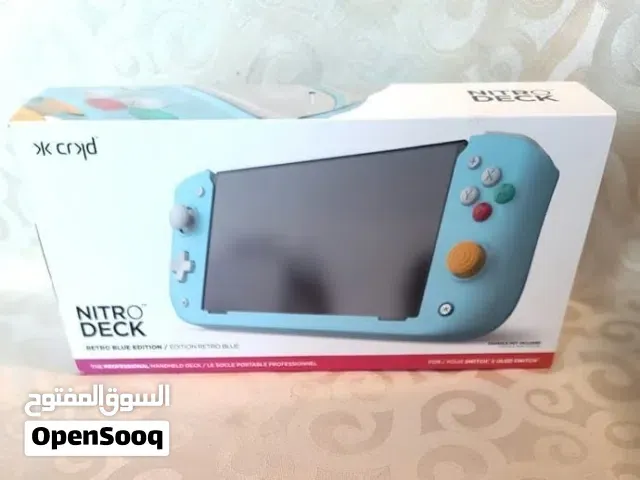 CRKD Nitro Deck Retro Blue pour Nintendo Switch / OLED - Neuf Scellé - الدار البيضاء
