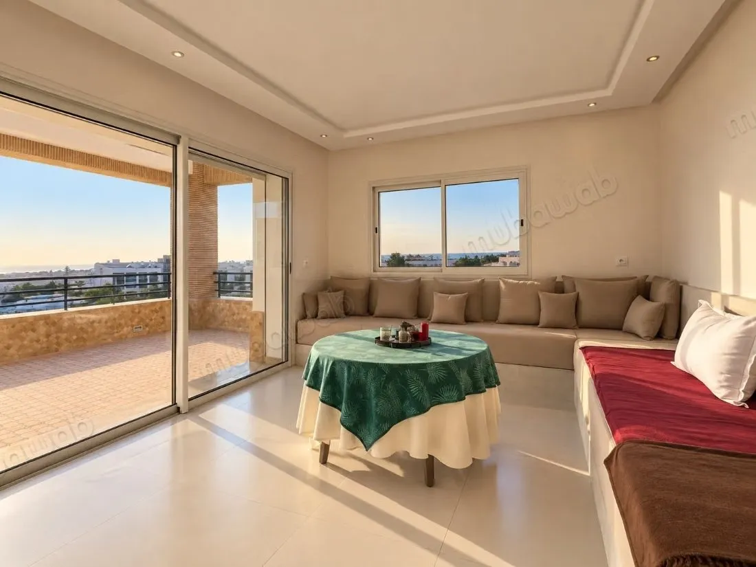 Villa à louer à Imi ouadar vue sur mer - تغازوت (2)