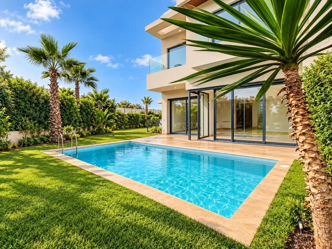VILLA DE PRESTIGE à la location 4 suites, piscines - الدار البيضاء