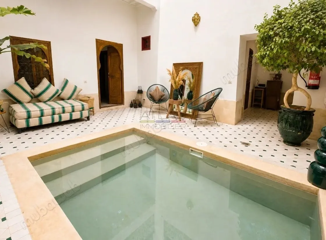 Riad classé nouvelles normes piscine Bab Doukkala - مراكش (3)