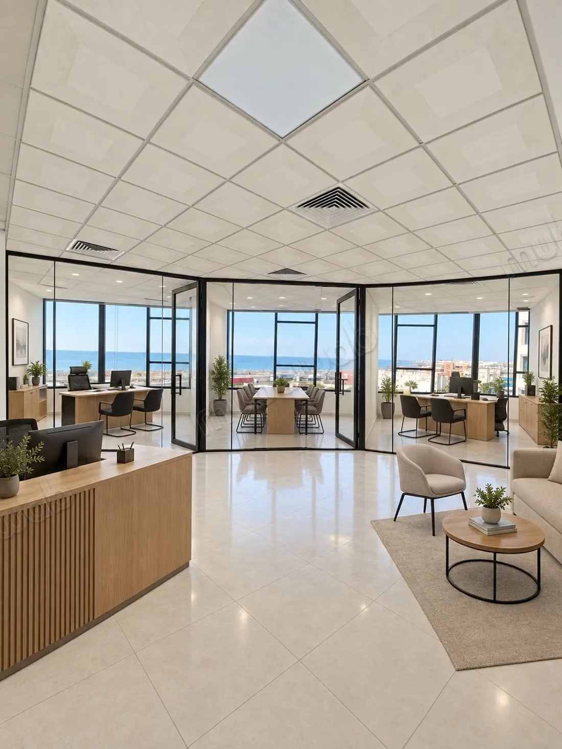 Bureau de 58 m² à vendre à Aïn Sebaâ,
Casablanca - الدار البيضاء