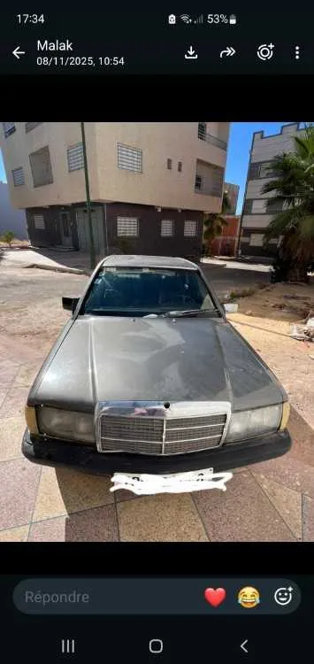 Mercedes 190 diesel à vendre - مكناس (2)