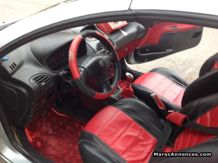 Peugeot 206 cc - الدار البيضاء (2)