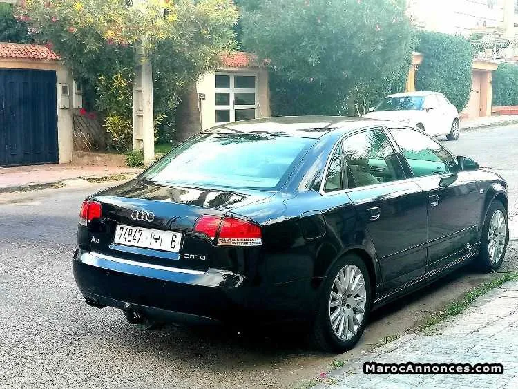 Audi a4 diesel 2l 8cv manuel cuire 2007 - الدار البيضاء (3)