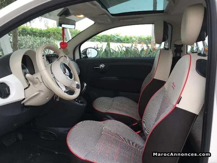 Fiat 500 full option - الدار البيضاء (3)