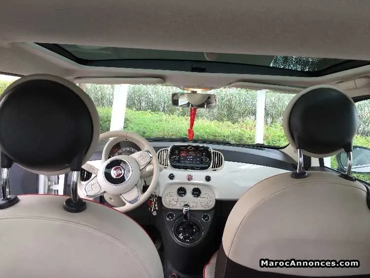 Fiat 500 full option - الدار البيضاء (2)