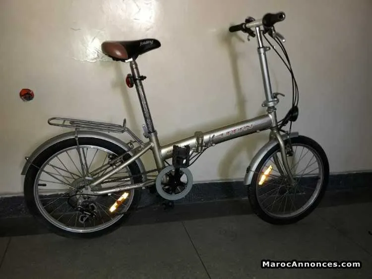 Vélo  pliable en aluminium - الدار البيضاء (3)