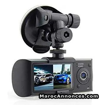 Rétroviseur bouble camera objectif gps dashcam - الدار البيضاء