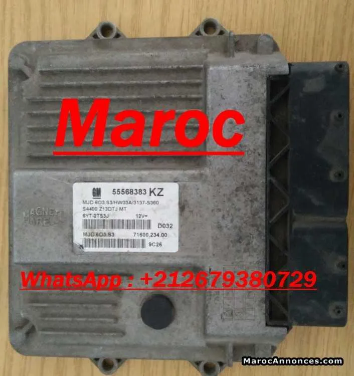 Opel corsa d  1.3 cdti boitier moteur 55568383 kz - الدار البيضاء