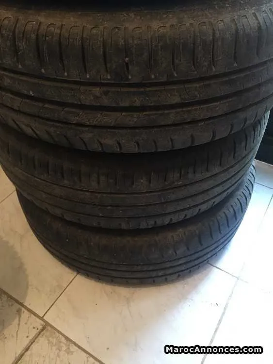 4 pneus presque neufs michelin 15 pouces - الدار البيضاء