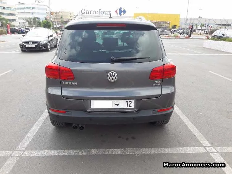 Tiguan diesel 2l dédouané en 2017 - الدار البيضاء (3)