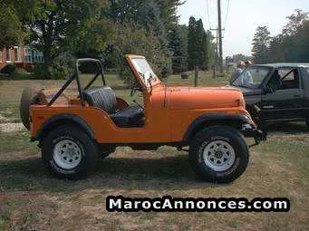 Jeep cj sans carte grise - الدار البيضاء