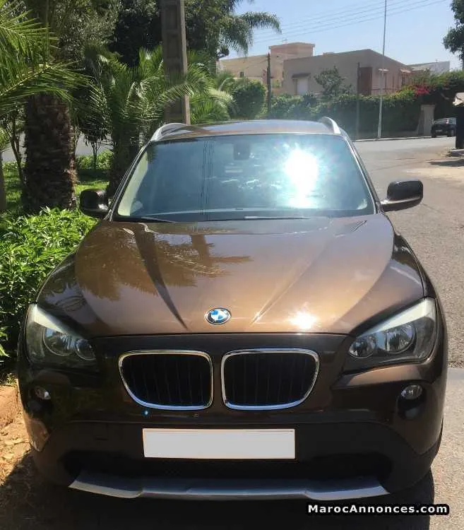 Bmw x1 diesel manuelle 4x4 - الدار البيضاء (2)