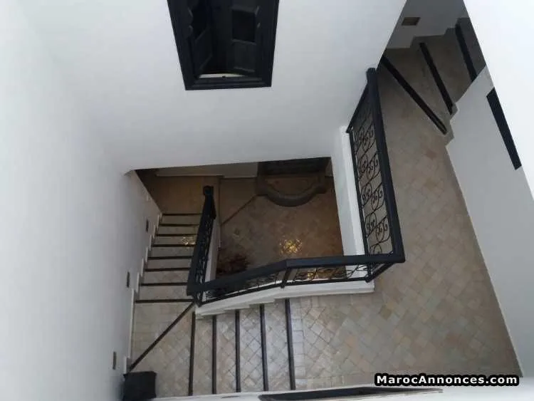 Vente riad rénové titré a sidi ben slimane - مراكش (3)
