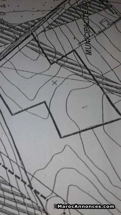 Vente de terrain à  bouskoura - الدار البيضاء (2)