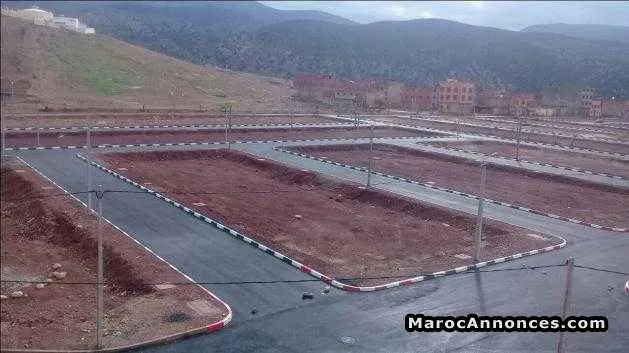 Terain  a lotissement nassim berkane - بركان