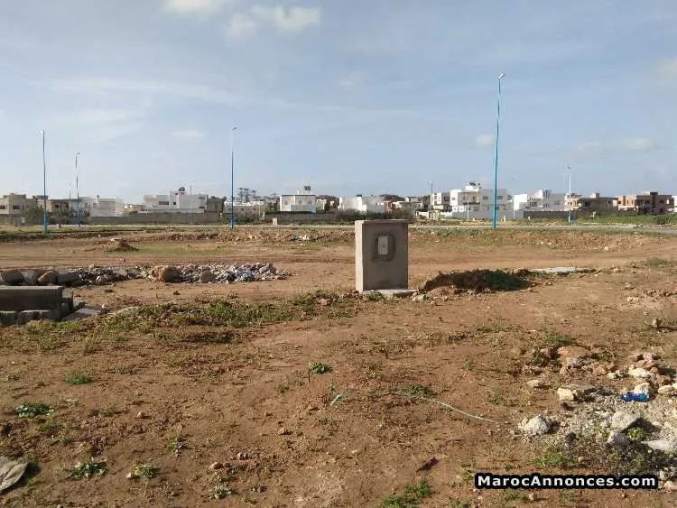 Terrain pour villa - الجديدة
