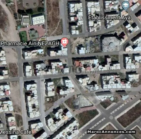Terrain constructible de 128 m2 - سطات