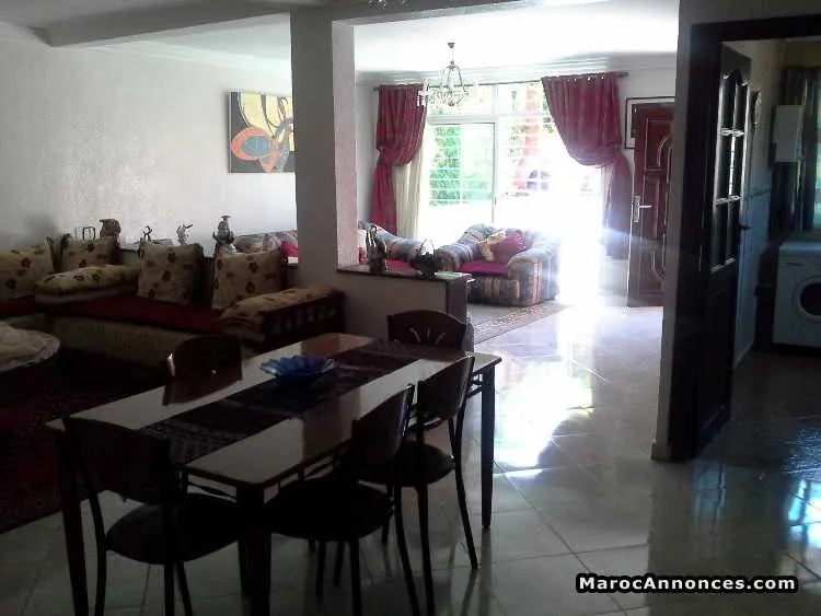 Appartement meuble au rez de chaussee de villa - الجديدة (2)