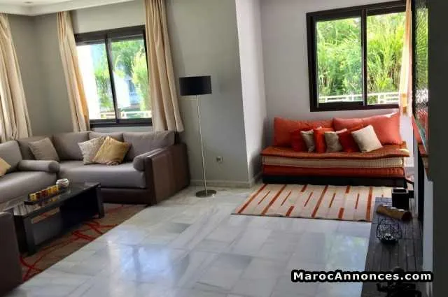 Appartement a louer bouskoura meublé - بوسكورة
