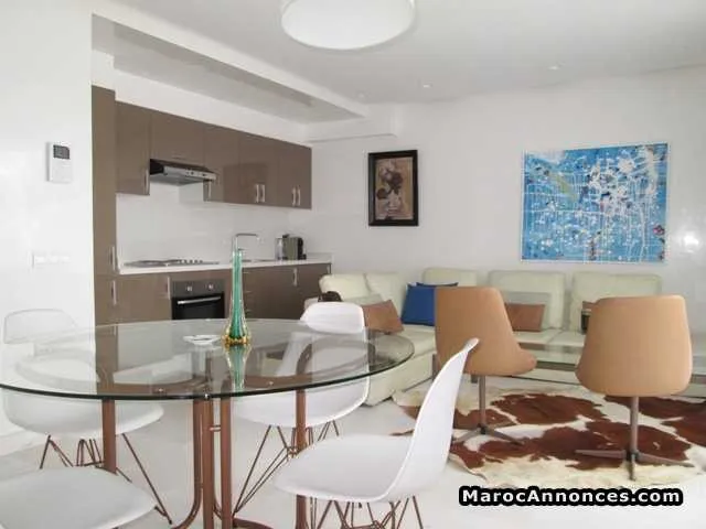 Appartement 80 m² à louer, racine, casa - الدار البيضاء (2)