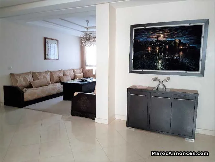 Appartement neuf meublé de 95m2 - agdal sud - الرباط