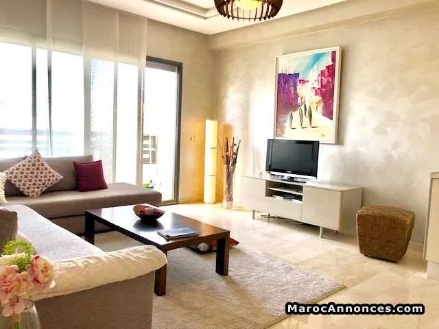Appartement 65 m² à louer, racine, casa - الدار البيضاء