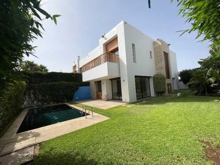 Villa à louer bouskoura ville verte - بوسكورة (2)