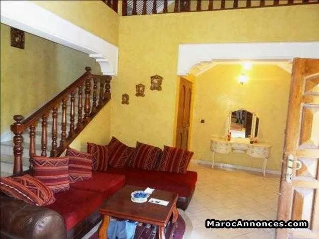 Villa de 4ch meublée vc petit jardin à targa - مراكش (2)