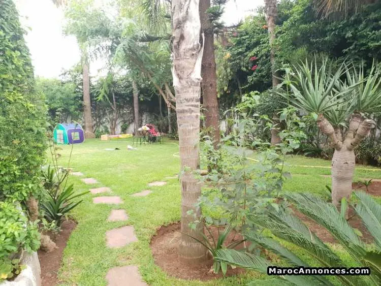 Villa meublée de 500 m² à louer ain diab - الدار البيضاء