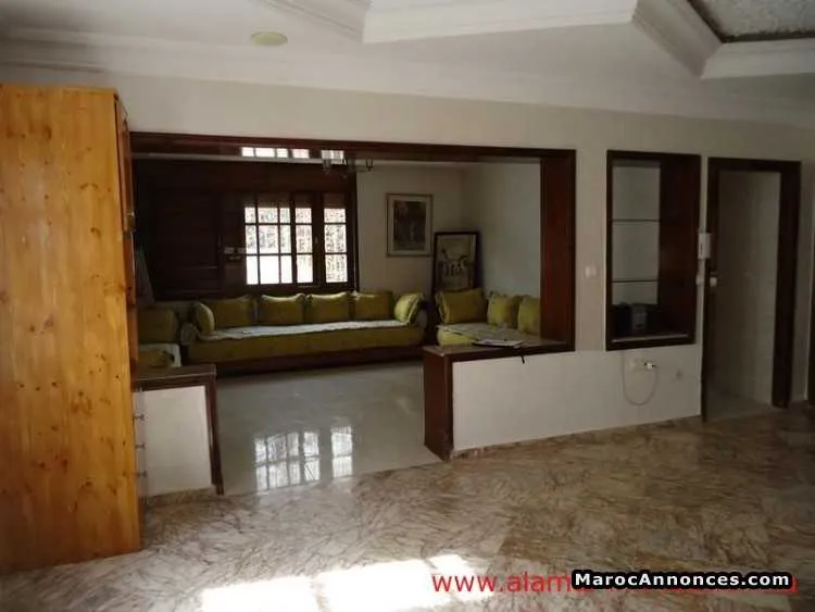 Vl372 villa a louer meuble a cil sup 600 m 4 chamb - الدار البيضاء (2)