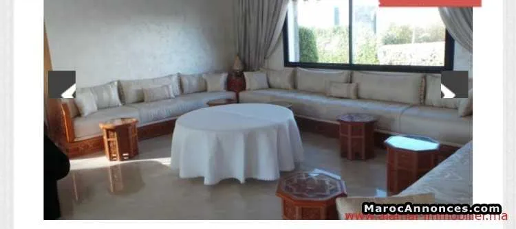 Vl409 villa a louer meuble a bouskoura sup 700 m 4 - الدار البيضاء (2)