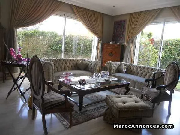Villa en location à ain diab ii - الدار البيضاء