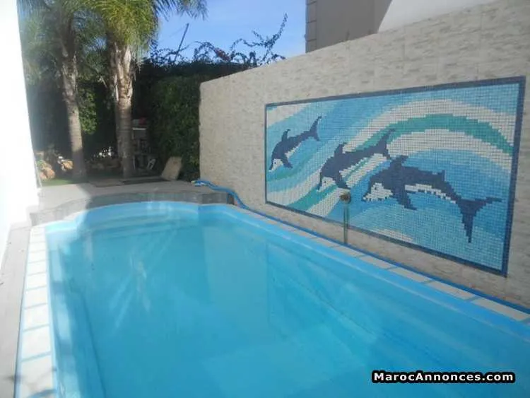 Villa en location à ain diab - الدار البيضاء