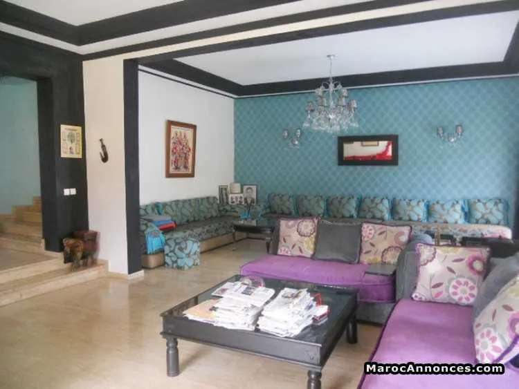 Villa meublé en location à ain diab - الدار البيضاء (2)