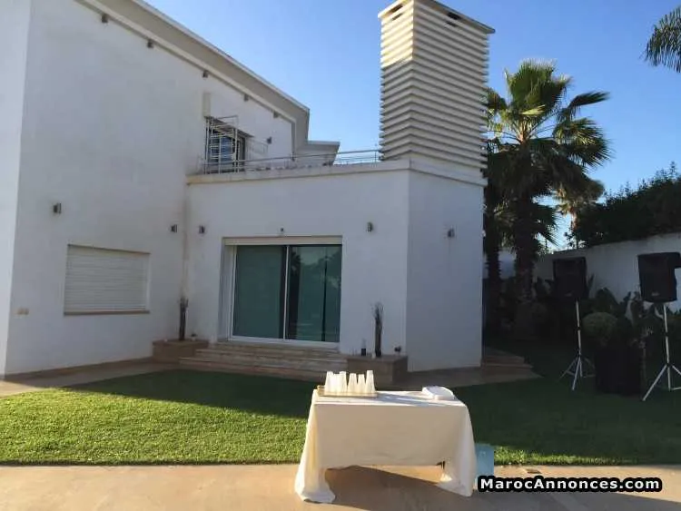 Villa  a louer à souissi, rabat - الرباط (3)