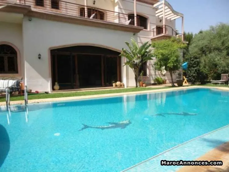 Villa en location à californie - الدار البيضاء