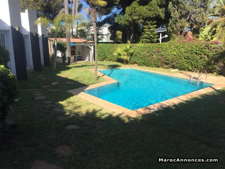 Location villa longchamp - الدار البيضاء
