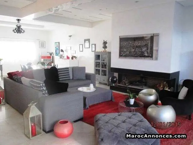 Très belle villa 380 m² à louer, ain diab, casa - الدار البيضاء (3)