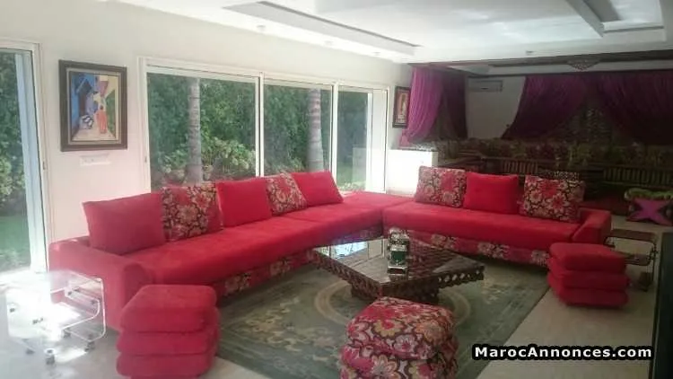 Villa meublé a louer à hay riad rabat - الرباط
