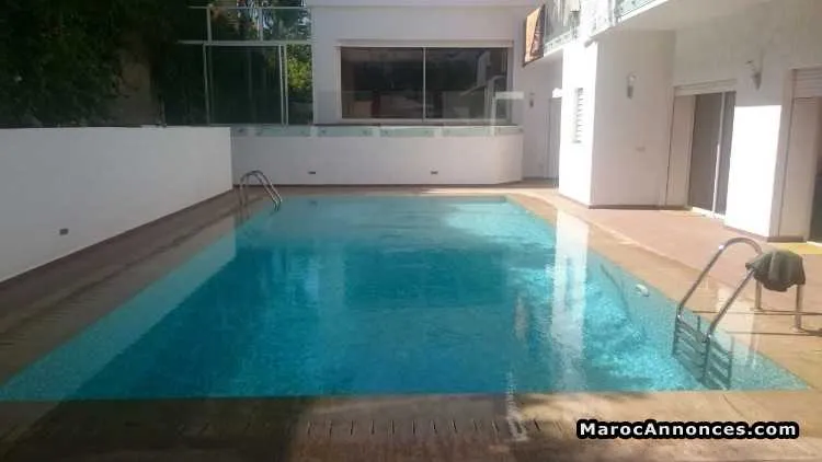 Villa meublé a louer à hay riad rabat - الرباط (2)